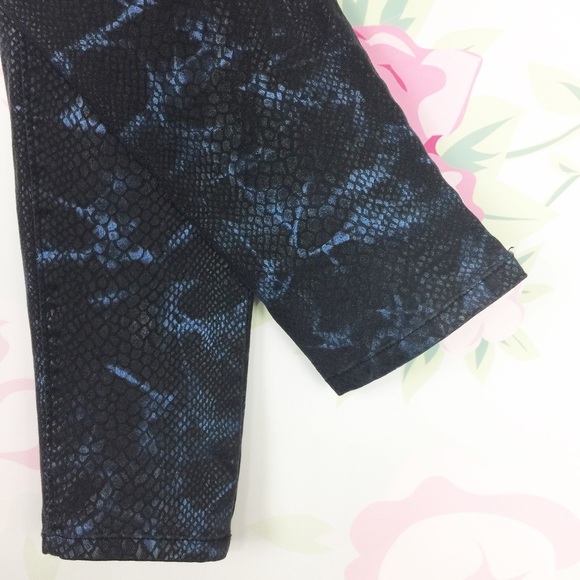 Blank NYC Snakeskin Printed Skinny Denim Jeans 28 - Picture 3 of 7